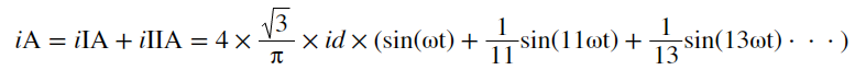 合成電流傅里葉級(jí)數(shù)展開 合成電流傅里葉級(jí)數(shù)展開