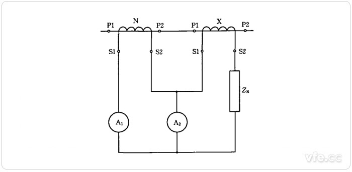 電流互感器復(fù)合誤差測量電路圖 電流互感器復(fù)合誤差測量電路圖