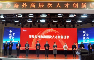 熱烈祝賀銀河電氣董事長(zhǎng)徐偉專(zhuān)先生入選為長(zhǎng)沙“省市級(jí)領(lǐng)軍人才”